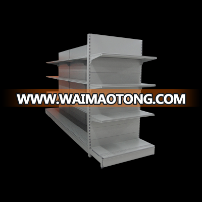 used supermarket equipment steel gondola shelves