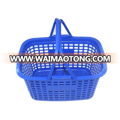 China Supplier Market Plastic Baskets Small Shopping Basket